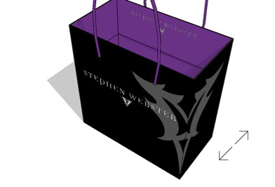 Stephen Webster Luxury Shopping Bags desin by Swiss Packaging