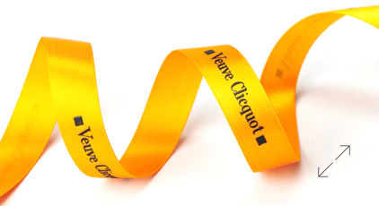 Exclusive Engraved Satin Luxury Ribbon | Swiss Packaging