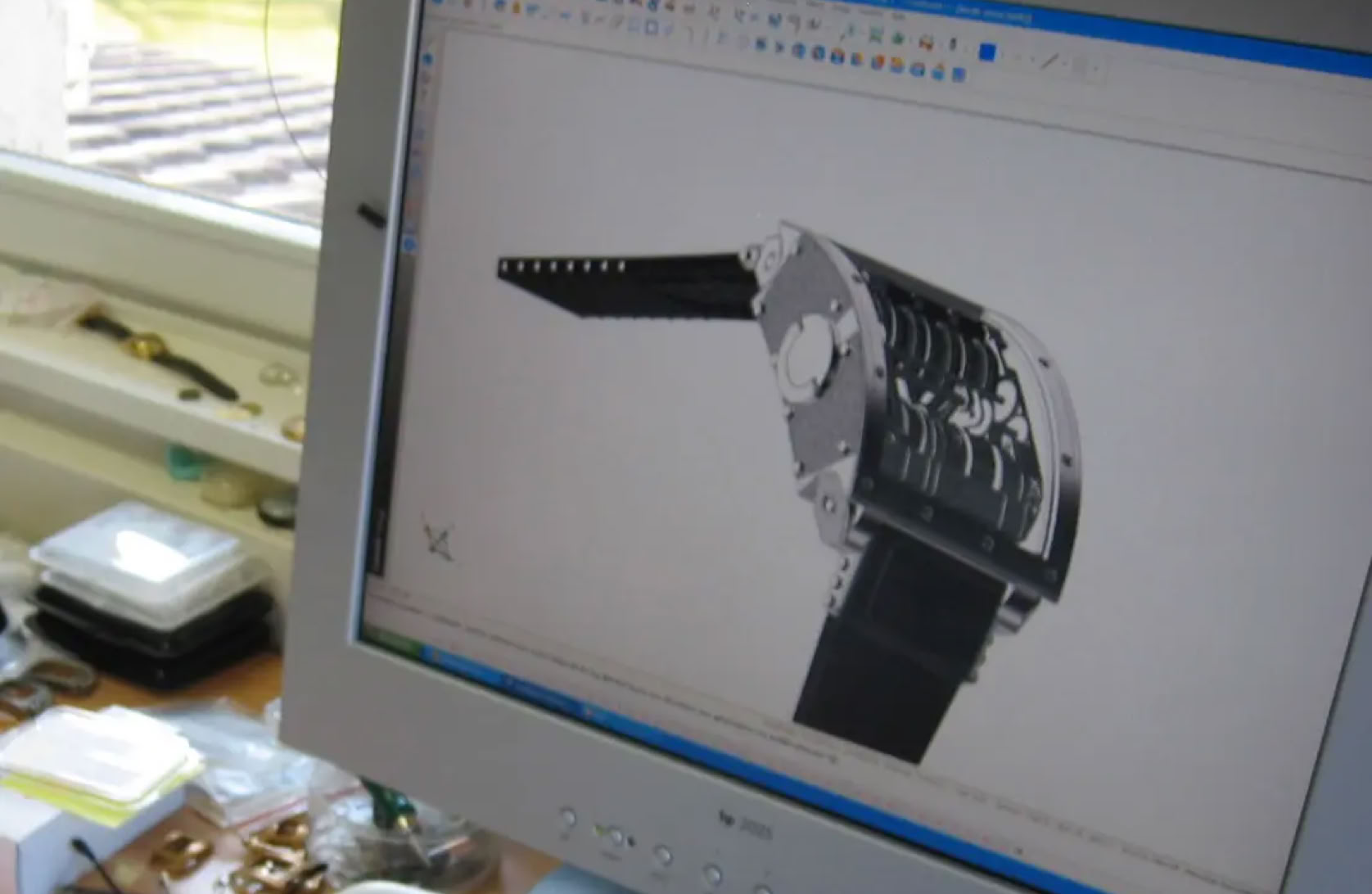 Digital development of Jacob & Co. watch designs, illustrating early-stage engineering and product definition within the creation process.
