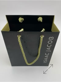 Isaac Jacob Luxury Shopping Bags by Swiss Packaging of New York and Switzerland