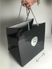 Strut Luxury Shopping Bags by Swiss Packaging