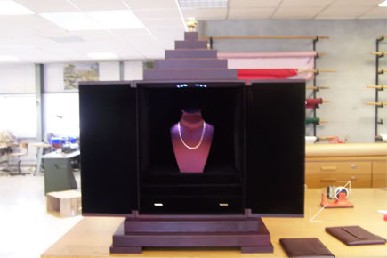 Alzayani Jewelry Collection Box - Temple of Beauty by Swiss Packaging.