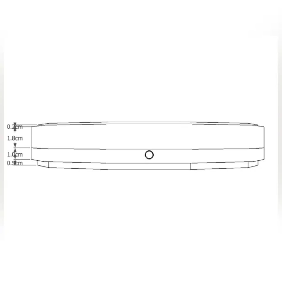 Technical drawing of precision push button lock designed for Mikimoto luxury jewelry packaging box