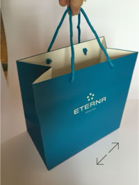 Eterna Watch Luxury Shopping Bags by Swiss Packaging
