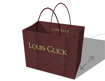 Louis Glick Luxury Shopping Bags by Swiss Packaging
