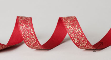 Exclusive Satin Printed Luxury Ribbon | Swiss Packaging