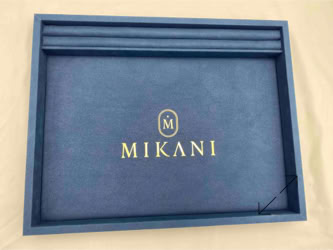 Swiss Packaging stacking storage and presentation trays and Luxury Displays for Mikani
